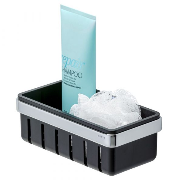 Shower basket 16,4 cm Black / Chrome (918801-02-06)