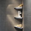 Bathroom shelf corner White / Chrome (918803-02) - Image 3