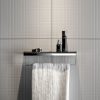 Towel rail with shelf 40 cm Black / Chrome (918853-02-06-420) - Image 3
