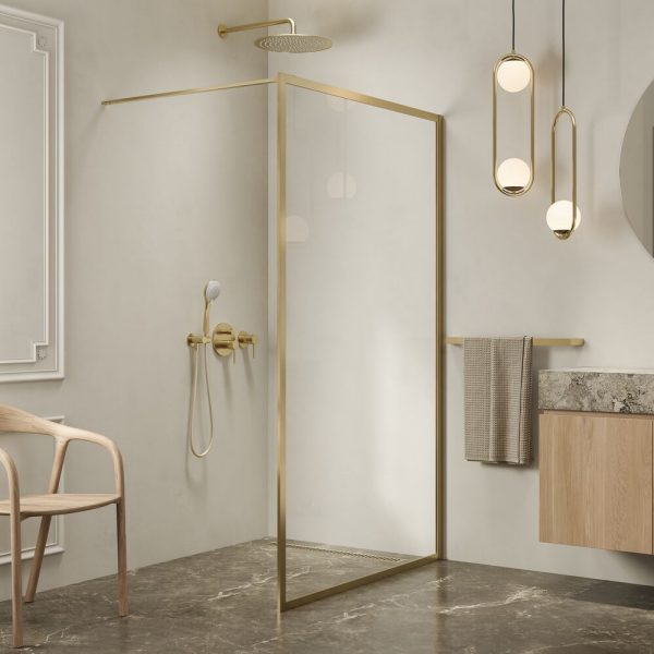 Towel rail 60 cm Brushed gold (919907-07-60) - Image 4