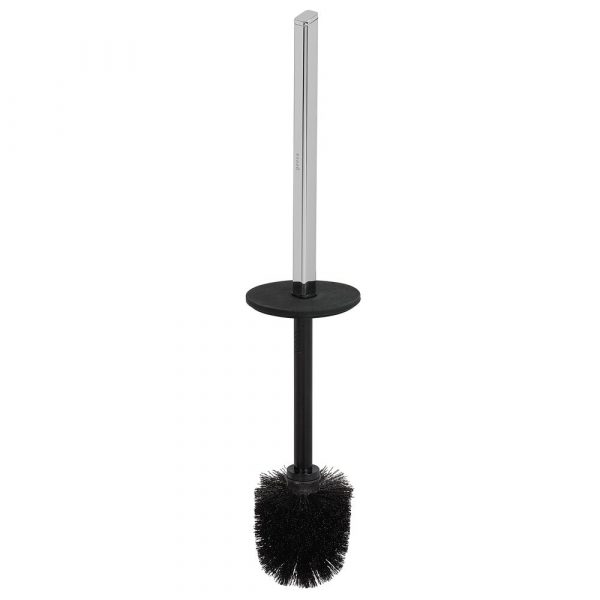 Toilet brush and holder Chrome (black lid and brush) (919911-02-06) - Image 2