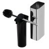 Toilet brush and holder Chrome (black lid and brush) (919911-02-06) - Image 3