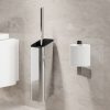 Toilet brush and holder Chrome (black lid and brush) (919911-02-06) - Image 4