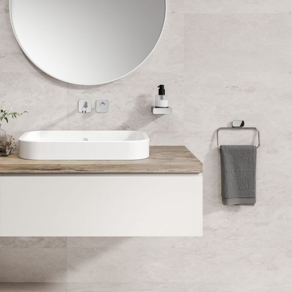 Soap dispenser 200 ml Chrome with frosted glass (919917-02) - Image 3