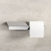 Toilet roll holder without cover with shelf Chrome (919924-02) - Image 4