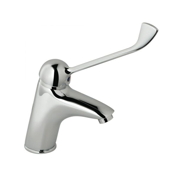 Project Line Mono Basin Mixer with Hospital Lever (AX-PRO-300-CP)