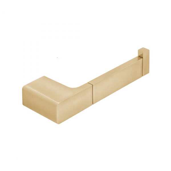 SHAMA Brushed Gold Toilet Roll Holder (IND-SHA180-BRG)