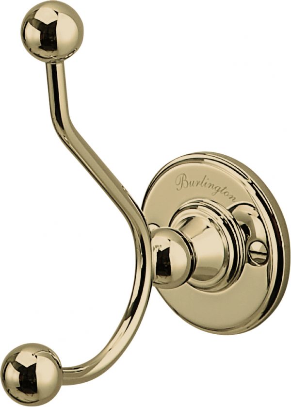 Double robe hook GOLD (A4 GOLD)