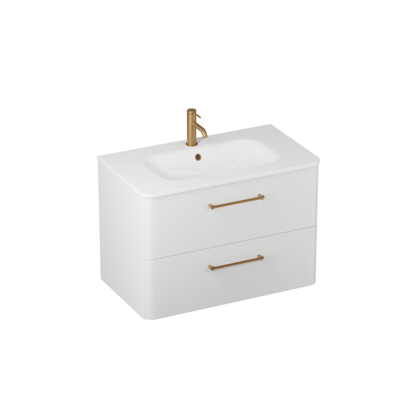 Camberwell 800cm Unit Frosted White (C80DDW)