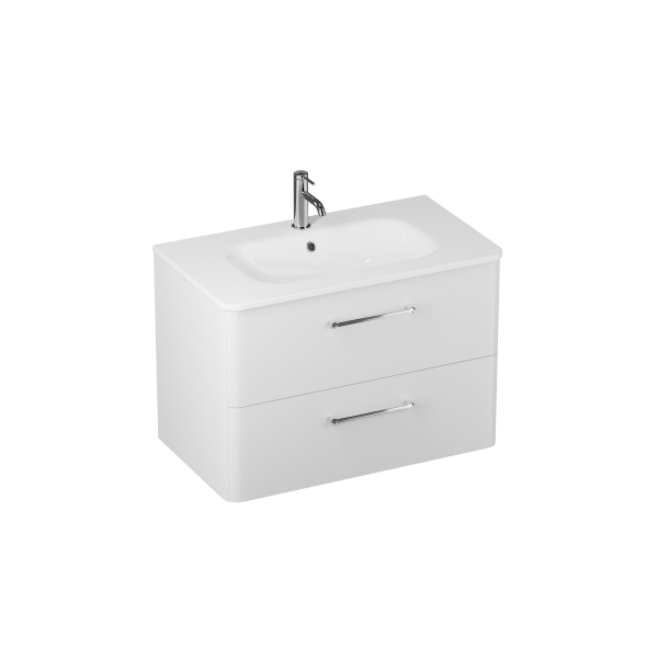 Camberwell 800cm Unit Frosted White (C80DDW) - Image 2