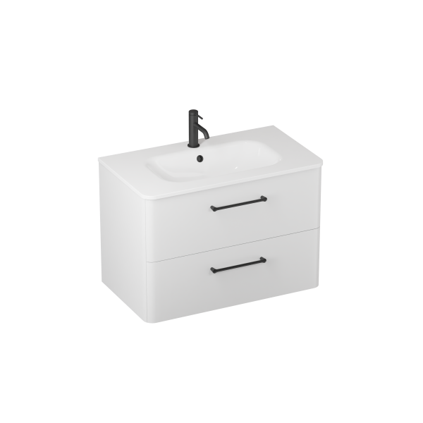 Camberwell 800cm Unit Frosted White (C80DDW) - Image 4