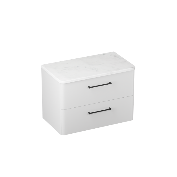 Camberwell 800cm Unit Frosted White (C80DDW) - Image 8