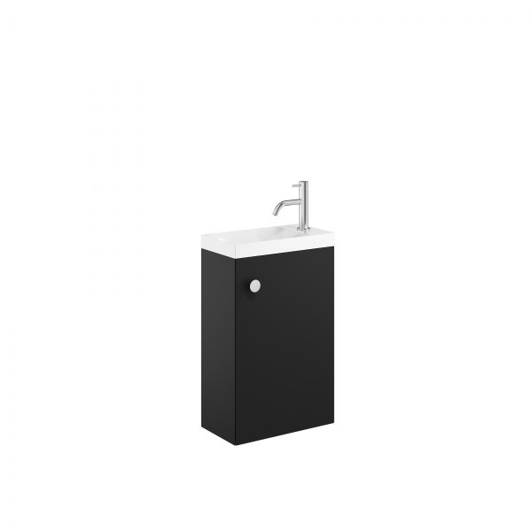 Alo Cloakroom Unit 400x220mm Matt Black (AL4000FBM)
