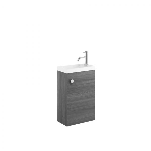 Alo Cloakroom Unit 400x220mm Steelwood (AL4000FST)