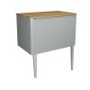 Artist Single Drawer Unit 800 Storm Grey (ART8000DSG) - Image 3