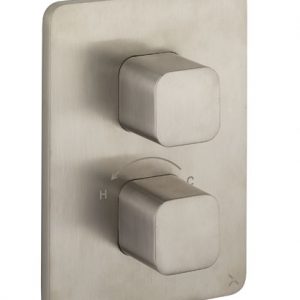 Crossbox Atoll/Glide II/Marvel 1 Outlet Trim & Levers Stainless Steel (ATCB1000LBPV)