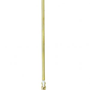 Belgravia Thermo Shower Valve with 8" Fixed Head Unlacquered Brass (BEL_SHOWERQ)