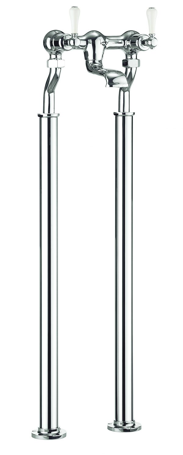 Belgravia Floor Standing Legs Chrome (BL002FC) - Image 3