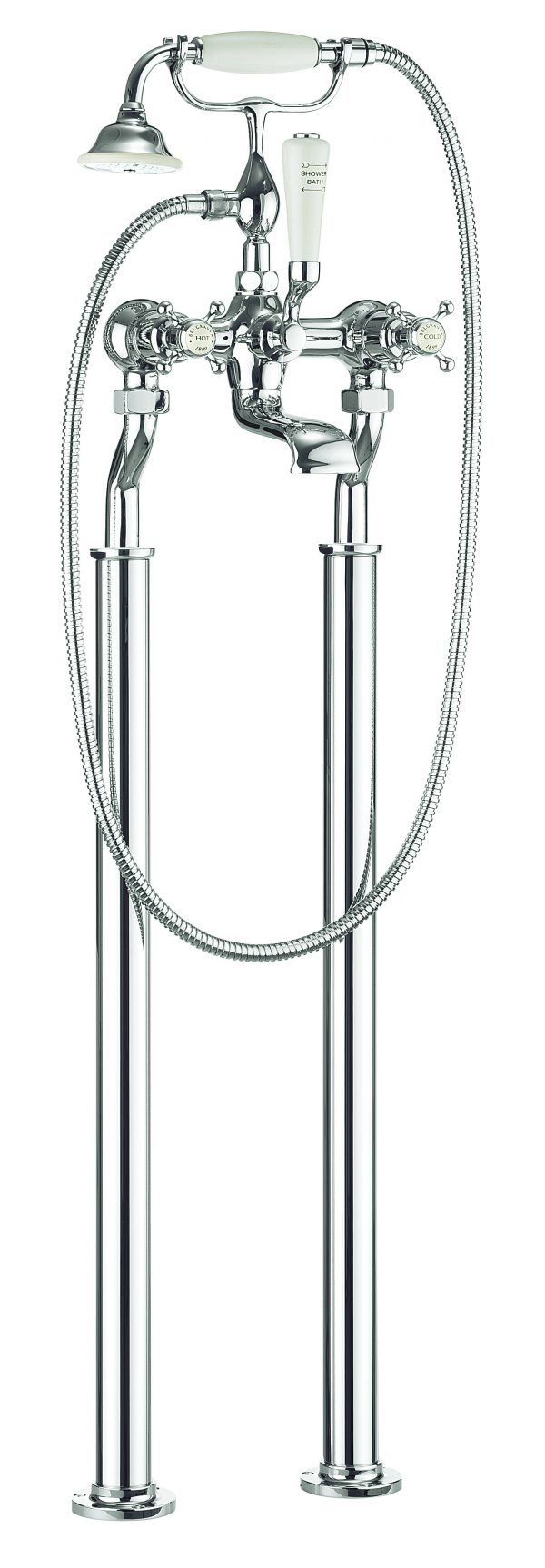 Belgravia Floor Standing Legs Chrome (BL002FC) - Image 4