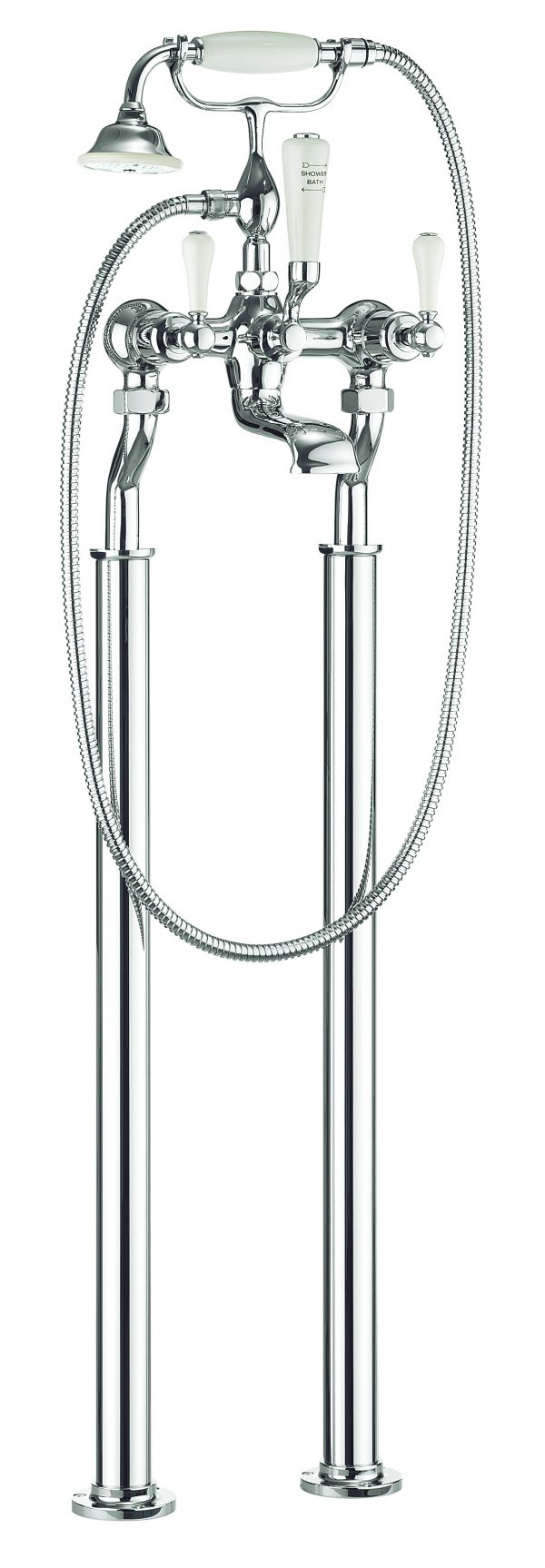 Belgravia Floor Standing Legs Chrome (BL002FC) - Image 5