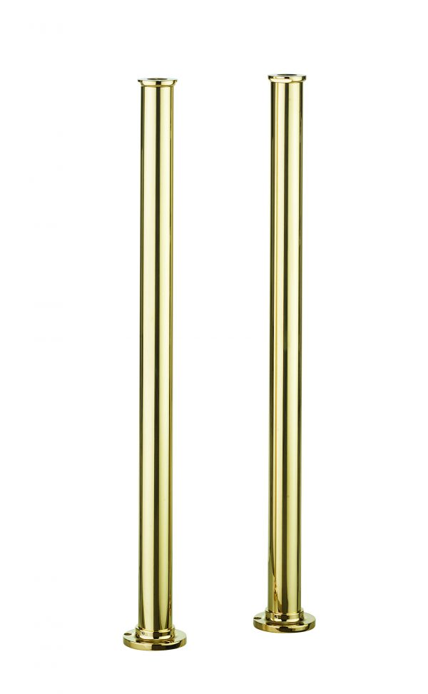 Belgravia Floor Standing Legs Unlacquered Brass (BL002FQ)