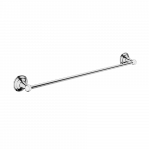Belgravia Single Towel Rail 60cm Chrome (BL023C+)