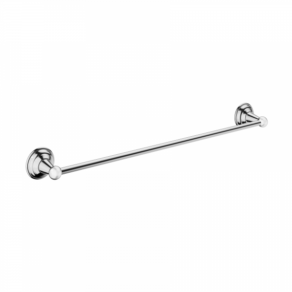 Belgravia Single Towel Rail 60cm Chrome (BL023C+)