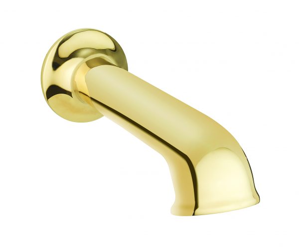 Belgravia Bath Spout Wall Mounted Unlacquered Brass (BL0370WQ)