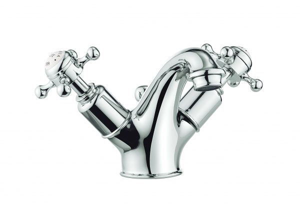 Belgravia Crosshead Luxury Mono Mixer with Waste Deck Mounted Chrome (BL110DPC)