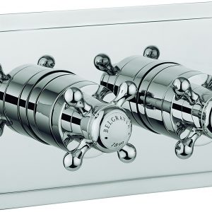 Belgravia 2 Handle Trimset (must be paired with WLBP1501RC+) Chrome Crosshead (BL1501LBPC-VS+)