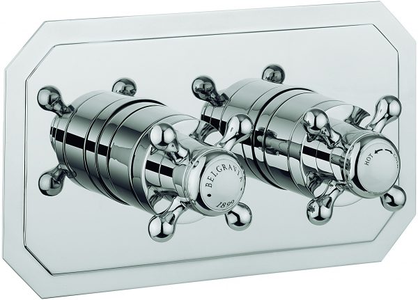 Belgravia 2 Handle Trimset (must be paired with WLBP1501RC+) Chrome Crosshead (BL1501LBPC-VS+)