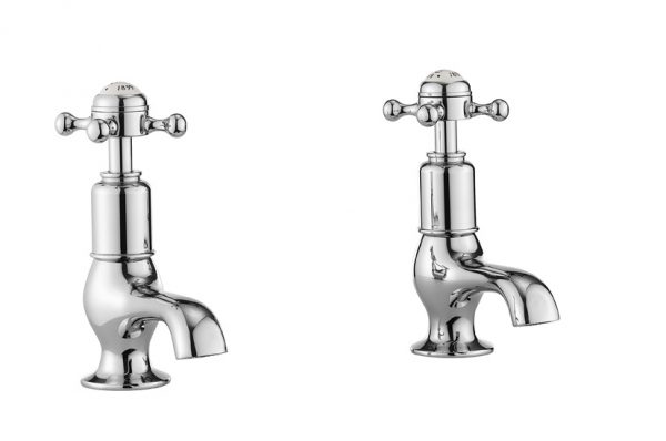 Belgravia Crosshead Cloakroom Basin Tap No Waste Deck Mounted Chrome (BL150DNC)
