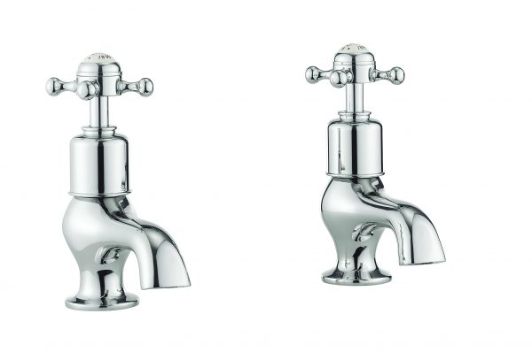 Belgravia Crosshead Bath Taps Deck Mounted Chrome (BL340DC)