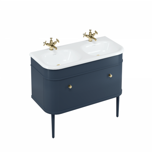 Chalfont 100cm Single draw unit Blue (CH100B) - Image 4