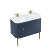 Chalfont 100cm Single draw unit Blue (CH100B) - Image 5