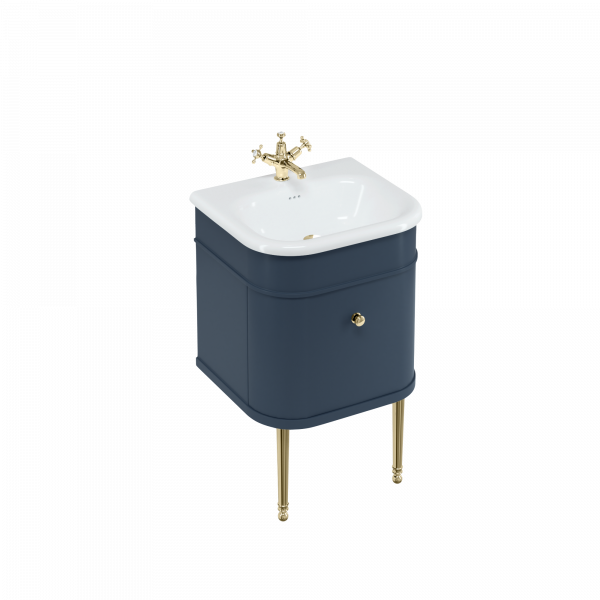 Chalfont 55cm Single drawer Unit Blue (CH55B) - Image 5