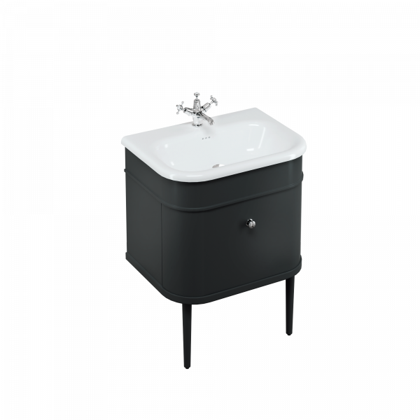 Chalfont 65cm Single D-Unit Black (CH65MB) - Image 2