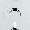 Dial Kai Lever Thermostatic Shower Valve with 2 Way Diverter Chrome (DIAL-KAI-3)