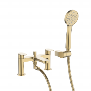 Drift Bath Shower Mixer Brushed Brass (DR422DF)