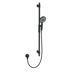 Ethos Package 2 Shower Kit Inc Wall Outlet Matt Black (ETHOSPACKAGE2M)
