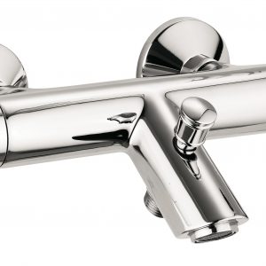 Exposed Kai Thermostatic Bath Shower Mixer Chrome (EV1211EC)