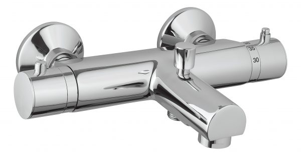 Exposed Kai Thermo Shower Mixer  Chrome (EV1253EC)
