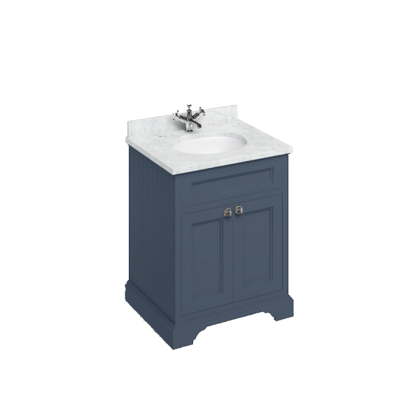 Freestanding 65 Vanity Unit with doors - Blue (FF8B)