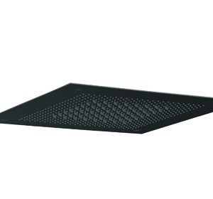 Tranquil Recessed Shower Head Dual Flow 380mm Matt Black (FH382M)