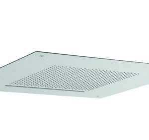 Tranquil Recessed Shower Head with Waterfall 500mm Stainless Steel Effect (FH510V)