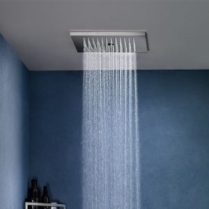 Revive Twist Recessed Shower Head 380x380  Chrome (FH600C)