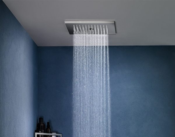 Revive Twist Recessed Shower Head 380x380  Chrome (FH600C)