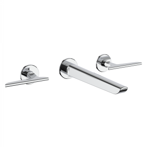 Foile Basin 3H Set Wall Mounted Chrome (FO130WNC)