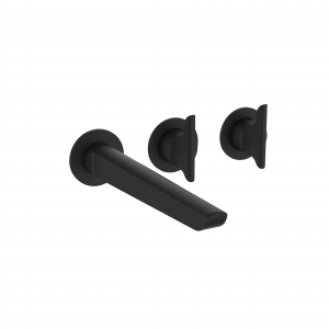 Module Foile 2 Handle With Bath Spout Matt Black (FOMOD1601LBPM)