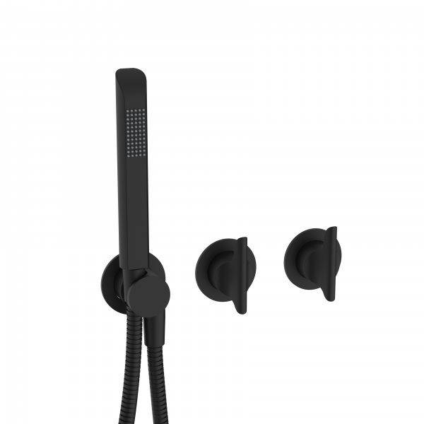 Module Foile 2 Handle With Handshower Matt Black (FOMOD1701TRIMM)